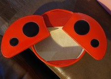 Round Ladybird  Beetle Jewellery Box