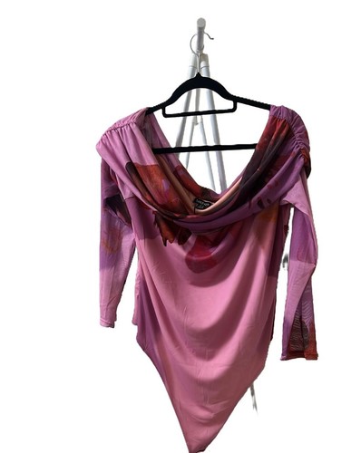 Boohoo purple mesh - boohoo, bodysuit