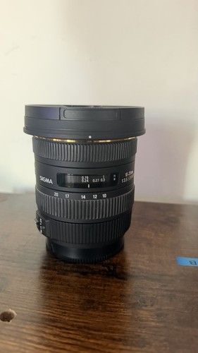Sigma 20mm ex dc hsm - sigma, f/3.5