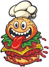 Catering van unit sticker