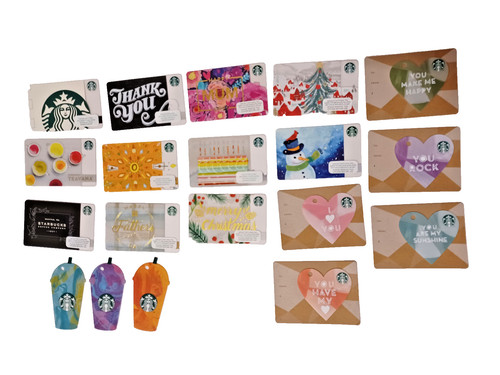 Bundle starbucks cards - bundle, of