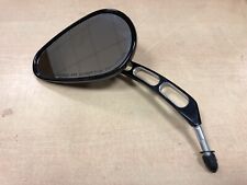 Custom Harley Davidson 883 Sportster Teardrop Black Wing Mirror Left Right Pair