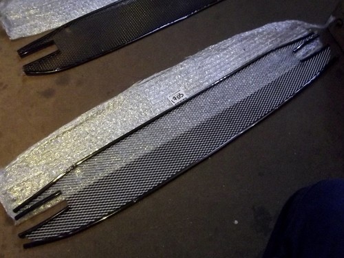 Front radiator grille mesh - grille,
