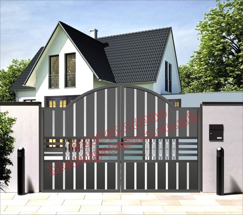 Aluminium driveway gates - aluminium, /