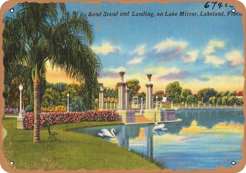 Metal sign florida - sign,