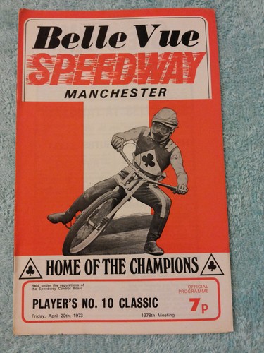 Belle vue speedway 1973 - speedway,