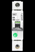 STEEPLE 6 AMP CURVE C 6kA MCB