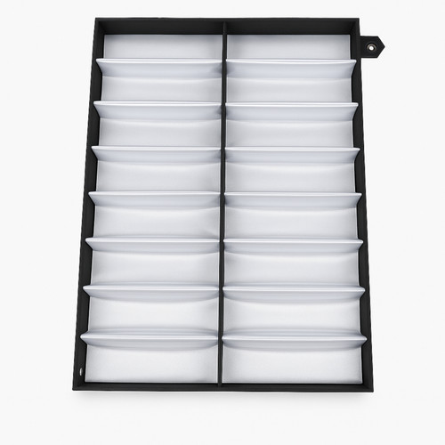 Slot glasses display - glasses, case