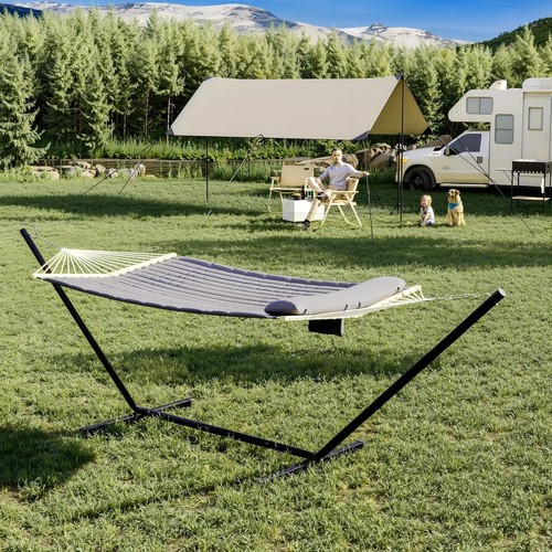 Double hammock stand 204kg - hammock, w/stand
