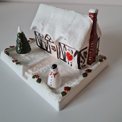 Coalport christmas cottage - coalport, "christmas