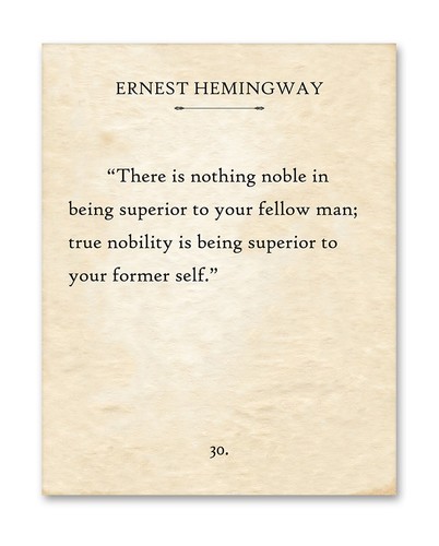 Ernest hemingway there - there, is