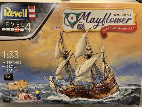 Revell mayflower ship model - mayflower,