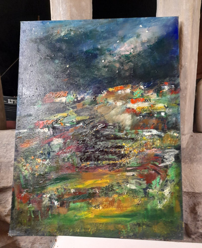 Original abstract oil - original,