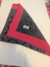 YSL Vintage Monogram Silk