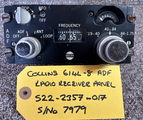 Collins 614l adf radio - adf,