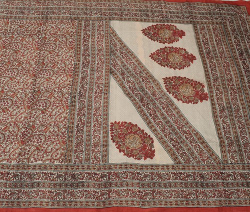 Sushila vintage cream - vintage, saree
