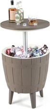 COSTWAY Ice Bucket Table