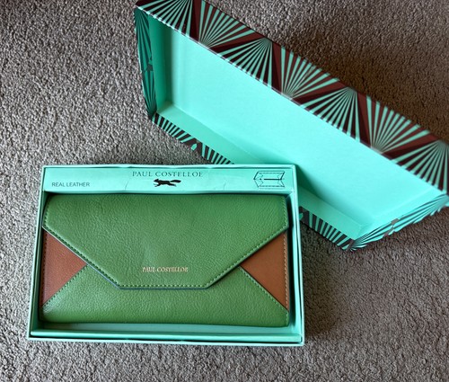 Paul costello leather green - costello,