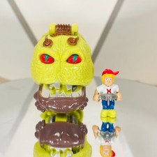 Mighty Max Shrunken Head Lobotix With Original Mighty Max - VGC