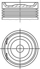MAHLE 012 20 00 PISTON FOR CADILLAC,HOLDEN,LOTUS,OPEL,VAUXHALL