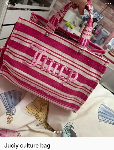 Juicy couture striped canvas - striped,