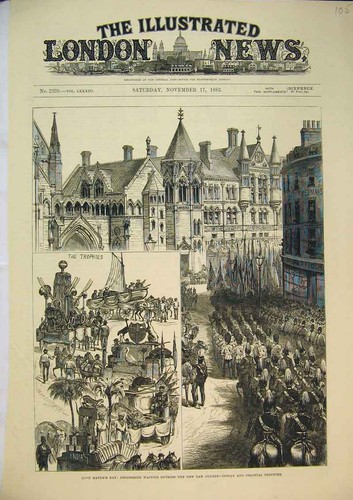 Original old antique print - antique,