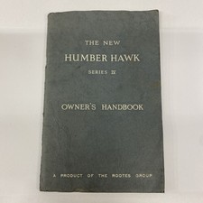 HUMBER HAWK SERIES IV ORIGINAL