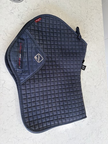 Lemieux navy saddle pad m - saddle, s/m