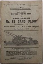 Original Massey Harris No 28