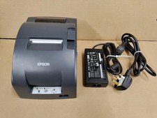 Epson TM-U220b Impact Kitchen Printer rj45 network grey new ribbon refurbished