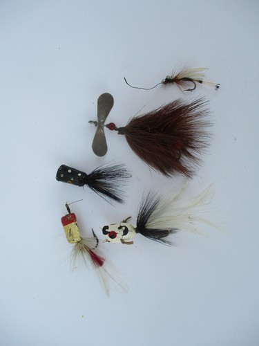 Vintage fishing fly lot - fly, 5