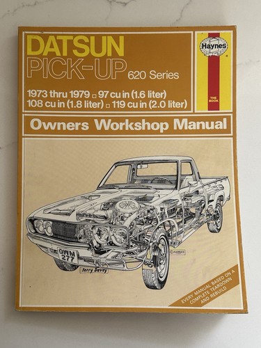 Haynes datsun pick truck - datsun,