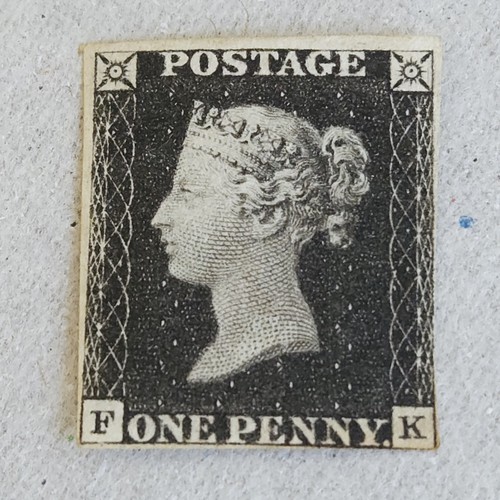 1840 penny black sg2 - qv,