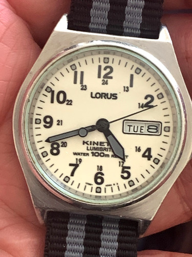Lorus kinetic lum bright field - lum,