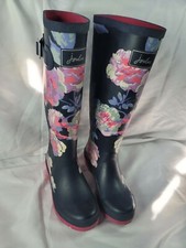 Joules Rain Boots Wellies Blue