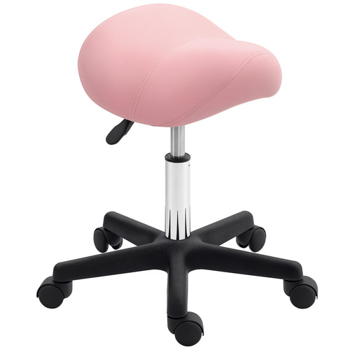 Homcom saddle stool - saddle,