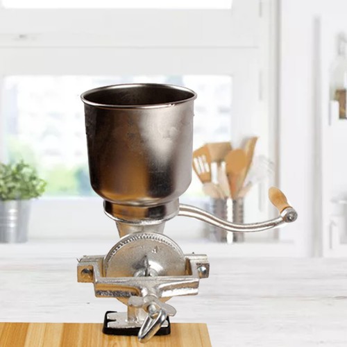 Hand crank grain mill - crank, cast