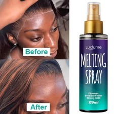 Luxfume Wig Adhesive Spray – Strong Flexible Hold Lace Melting Glue Salon Use