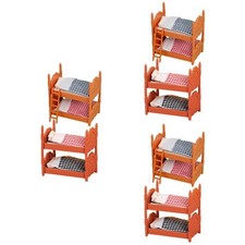 3 Count Mini House Bunk Bed
