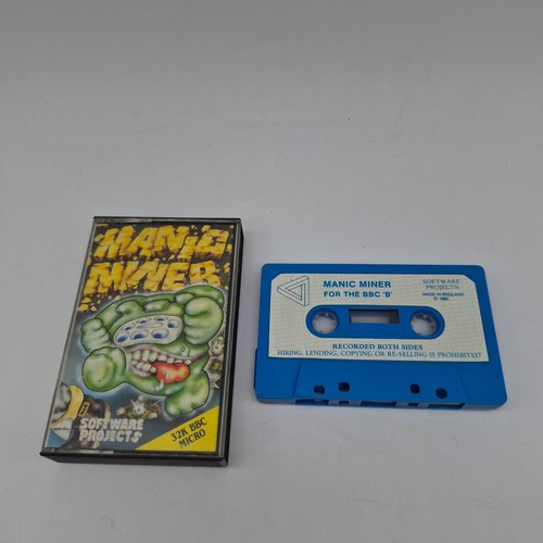 Manic miner cassette 1984 - miner, pc