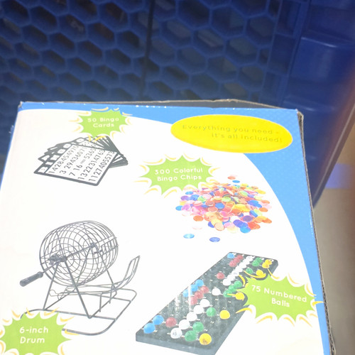 Bingo complete game set - set, 6-inch