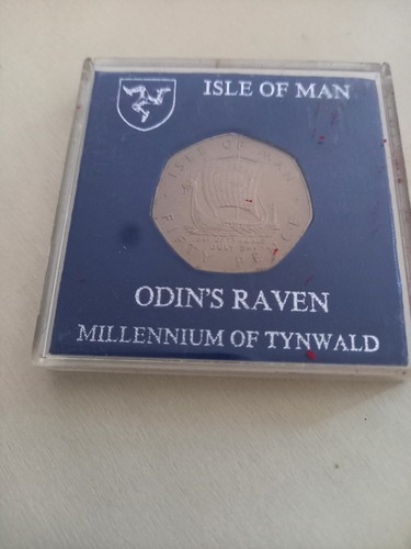 1979 isle man 50p odin - 1979, of