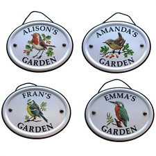 Garden sign personalised gift - sign,