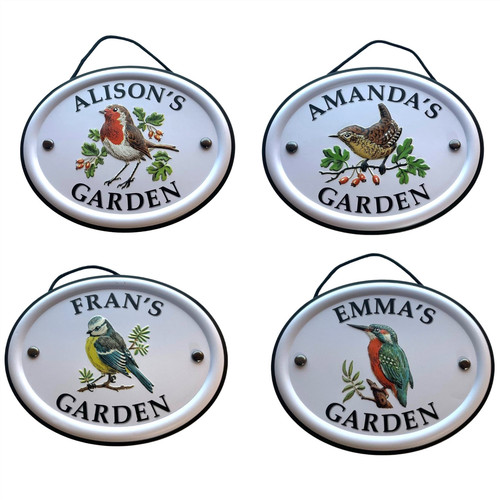 Garden sign personalised - garden,