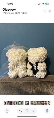 Wedding forever rose bears - forever,