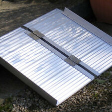 Aluminum Folding Portable Wheelchair Ramp Mobility Scooter Home/Car Threshold