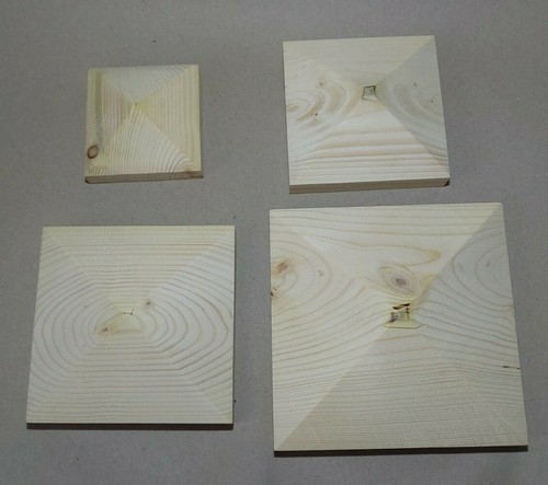 Temple pyramid wood decking - pyramid,