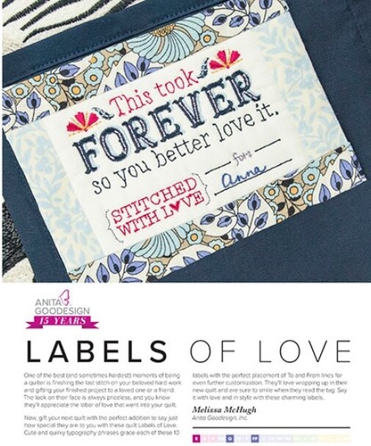 Anita goodesign labels - goodesign,