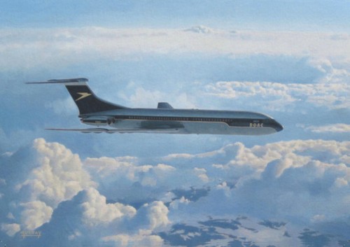 Boac vickers vc10 10 - vickers,
