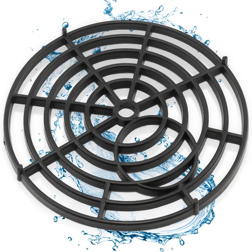 Black drain cover - drain,